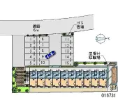 ★手数料０円★前橋市川原町　月極駐車場（LP）